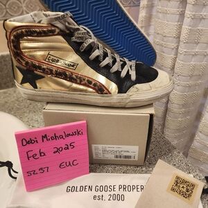 Super Cute Golden Goose Slides Size 37